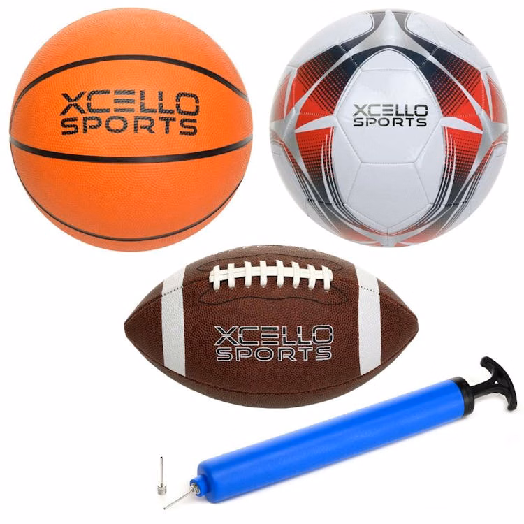 Multi-Sport 3-Ball Sets - Classic Colors