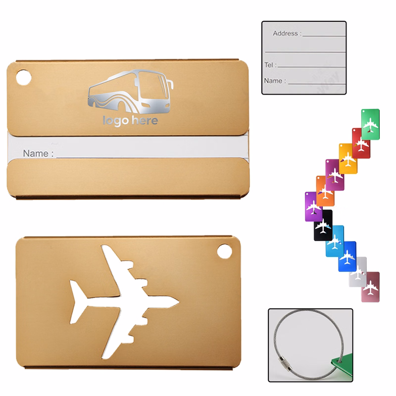 Waterproof Metal Luggage Identifier Tag