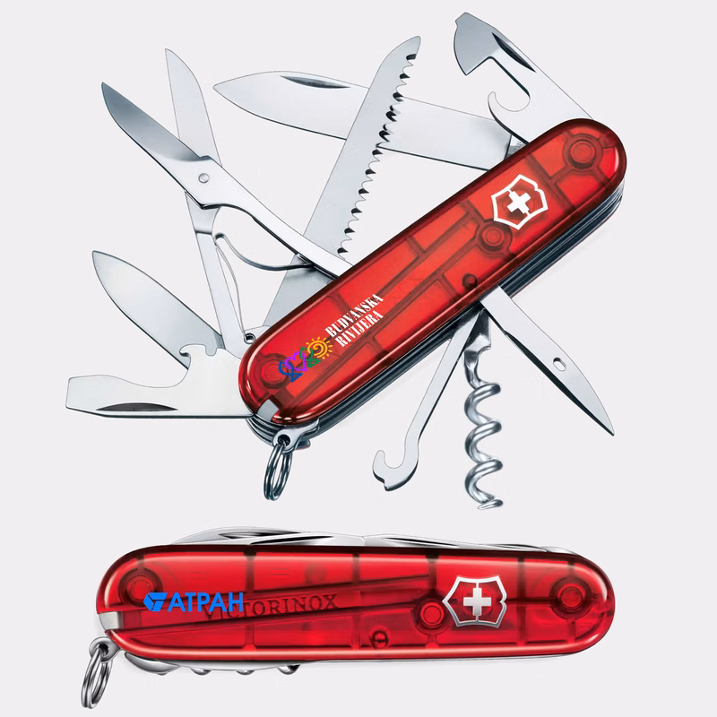 Victorinox® - Swiss Army Huntsman Translucent Swiss Made Knife