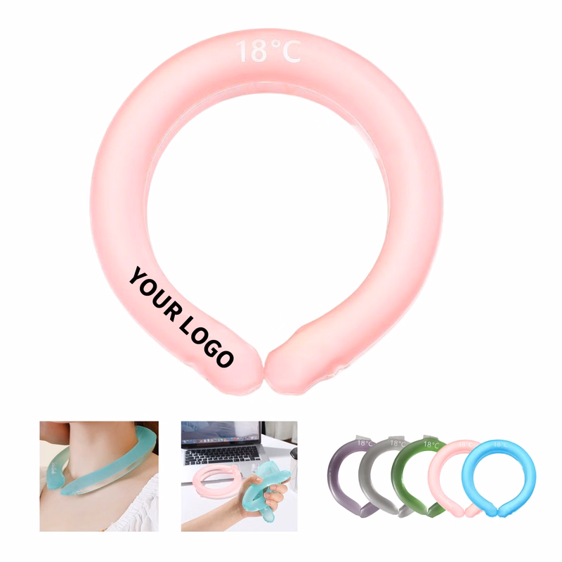 TPU Reusable Ice Ring Neck Cooler 7.09" Length X 6.7" Width