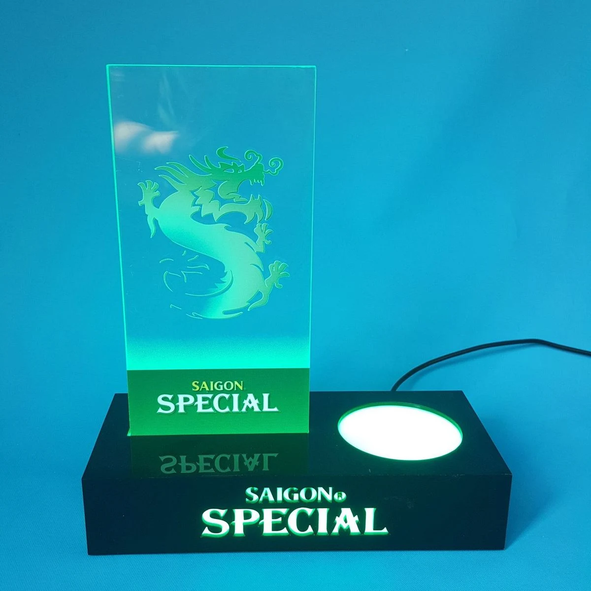 Led Acrylic Wine Bottle Display Rack 1