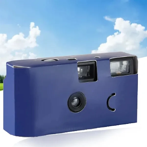 Full Color Disposable Flash Camera with 12/17/27 Exposures 1