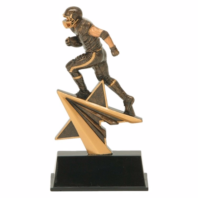 Football Star Power Resin Figure