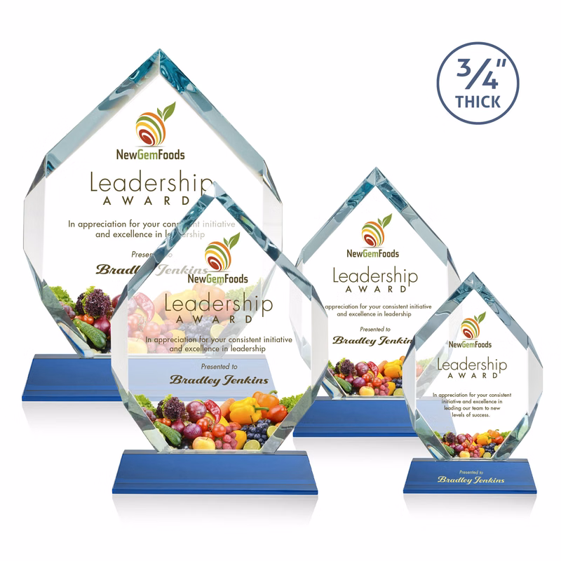 Royal Diamond VividPrint™ Award on Newhaven - Blue