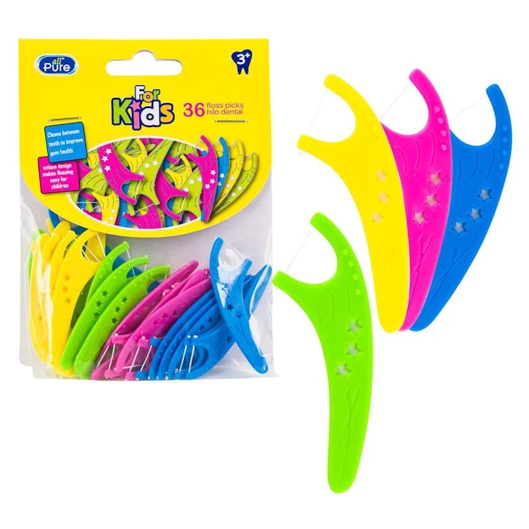 Multicolor Tooth Flossers 36 Count 1