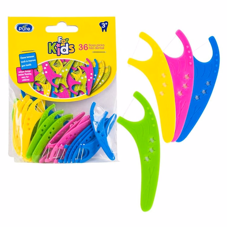 Multicolor Tooth Flossers 36 Count