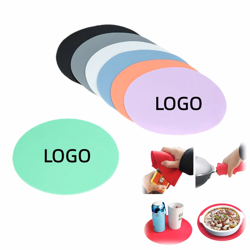 2 in 1 Silicone Drink Coaster Jar Opener Heat Resistant