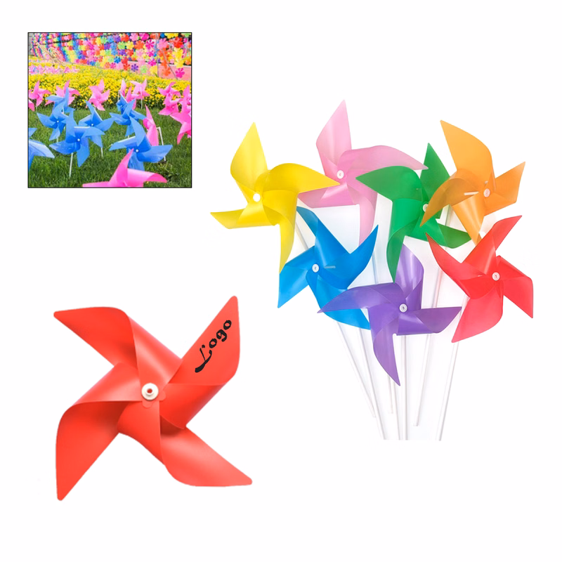 Colorful Plastic Windmill Toy for Kids