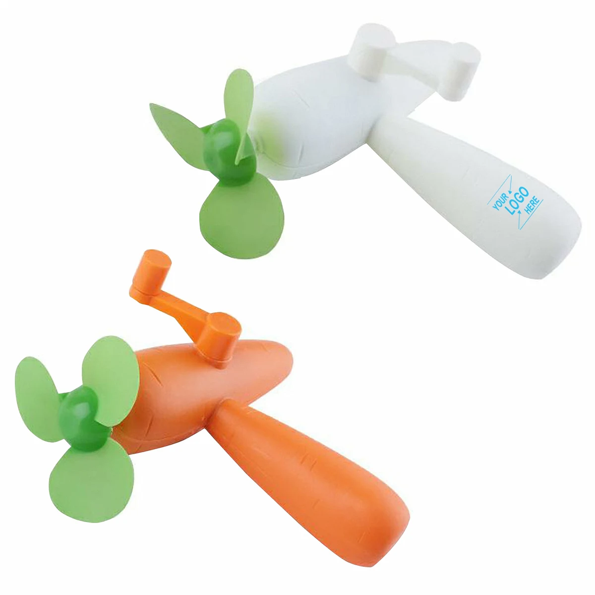Carrot Shaped Hand Fan 1