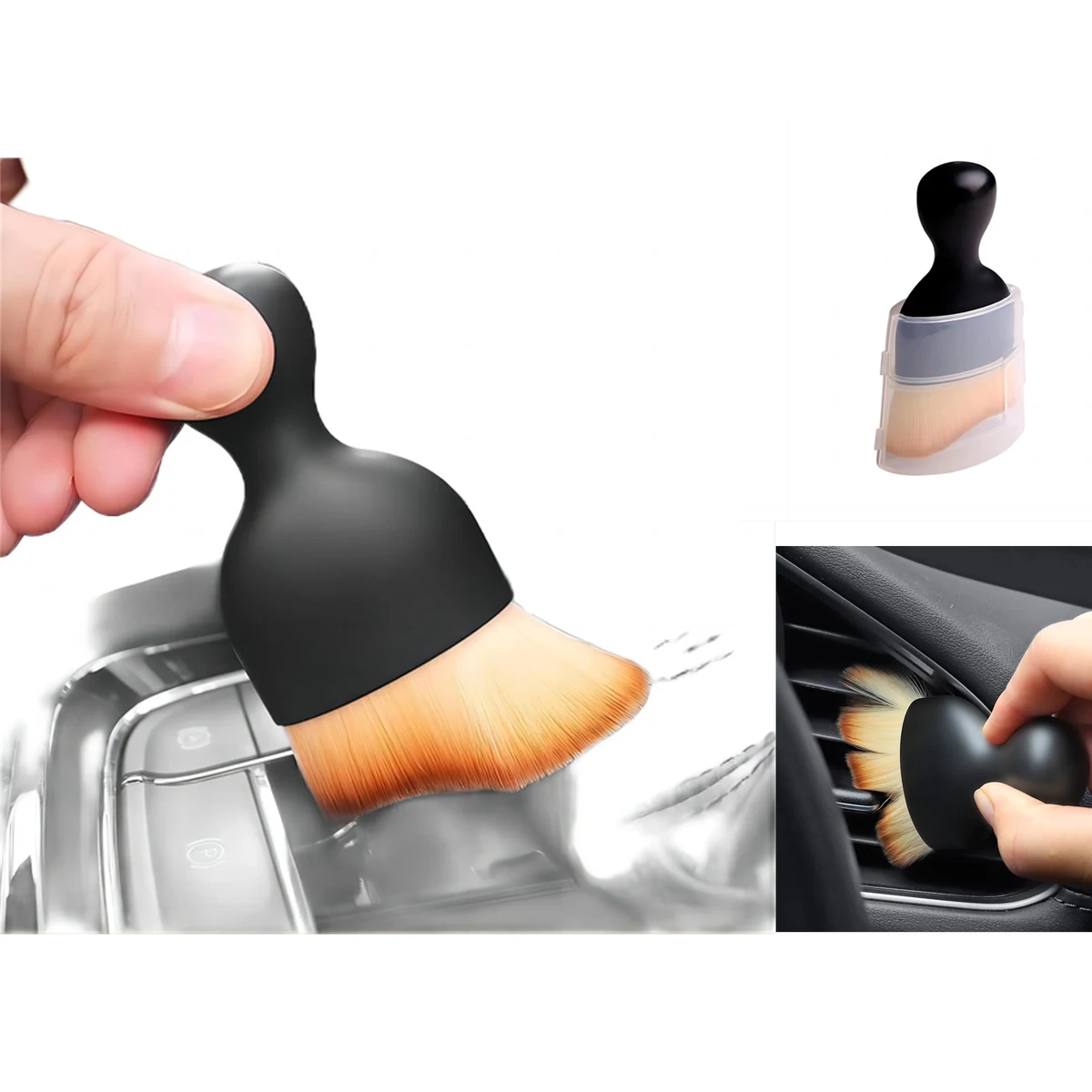 Auto Interior Crevice Brush 1