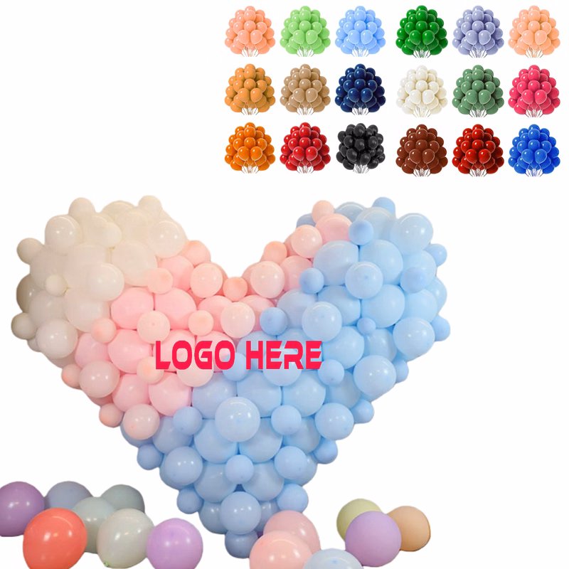 Macaron-Colored Thickened Balloons