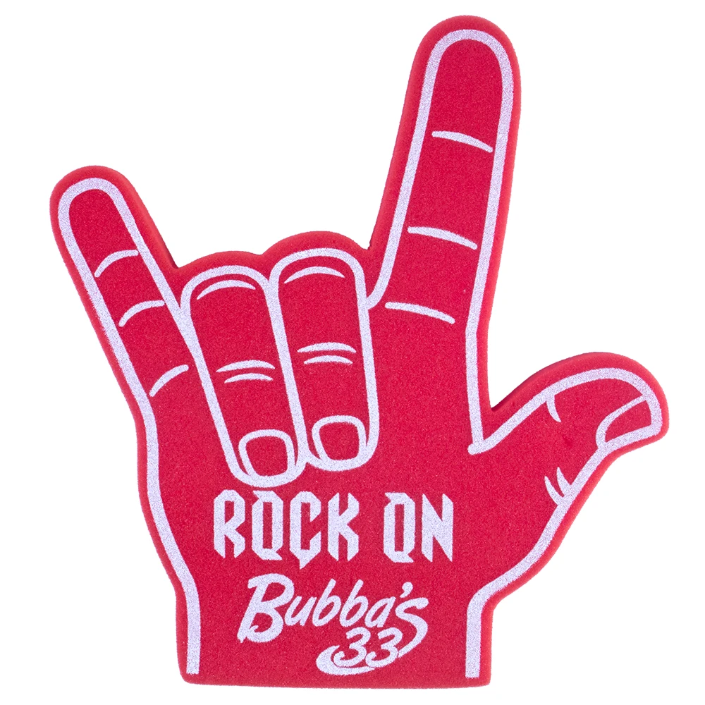 18" Classic Love Foam Mitt 1