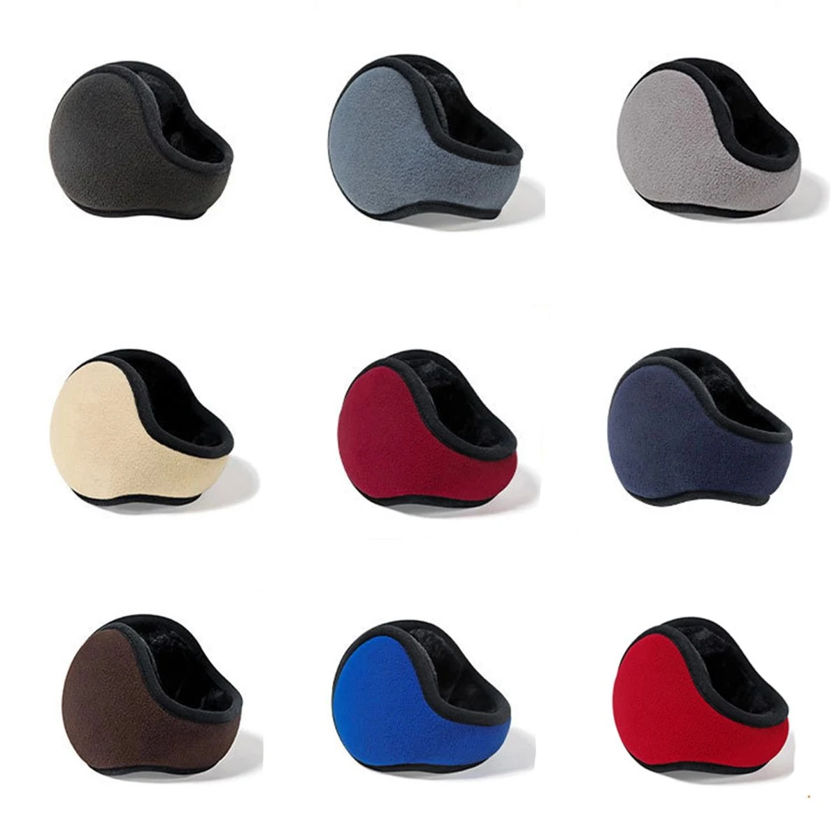 Fleece Ear Warmers Winter Earmuffs 1