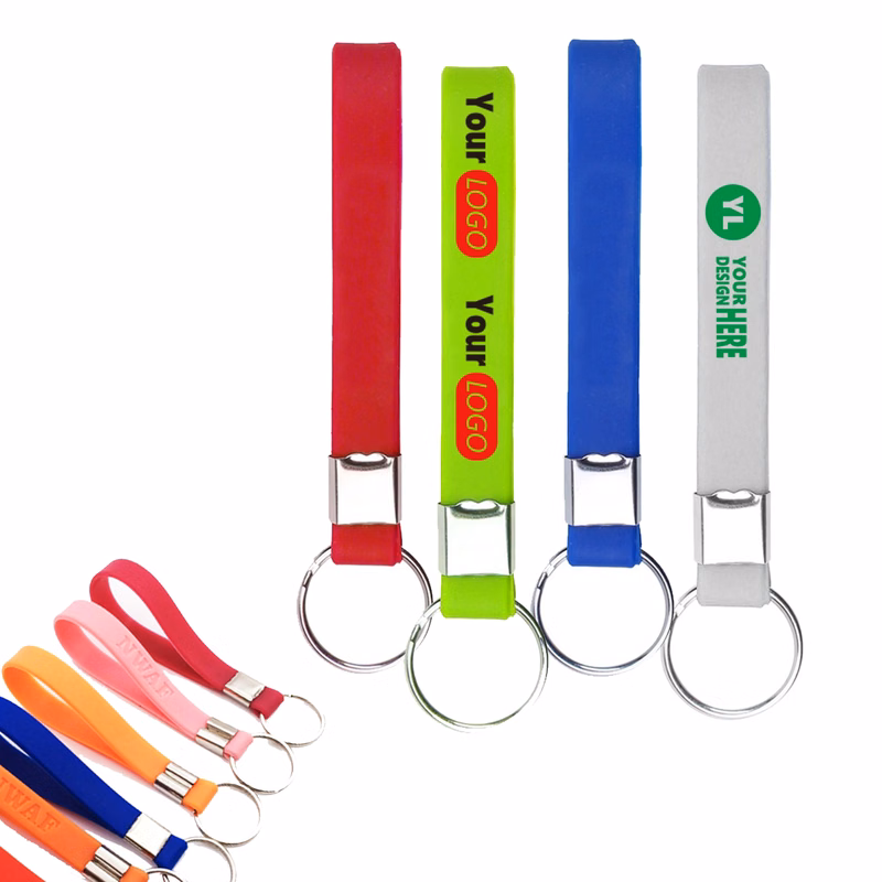 Silicone Wrist Band Keychain