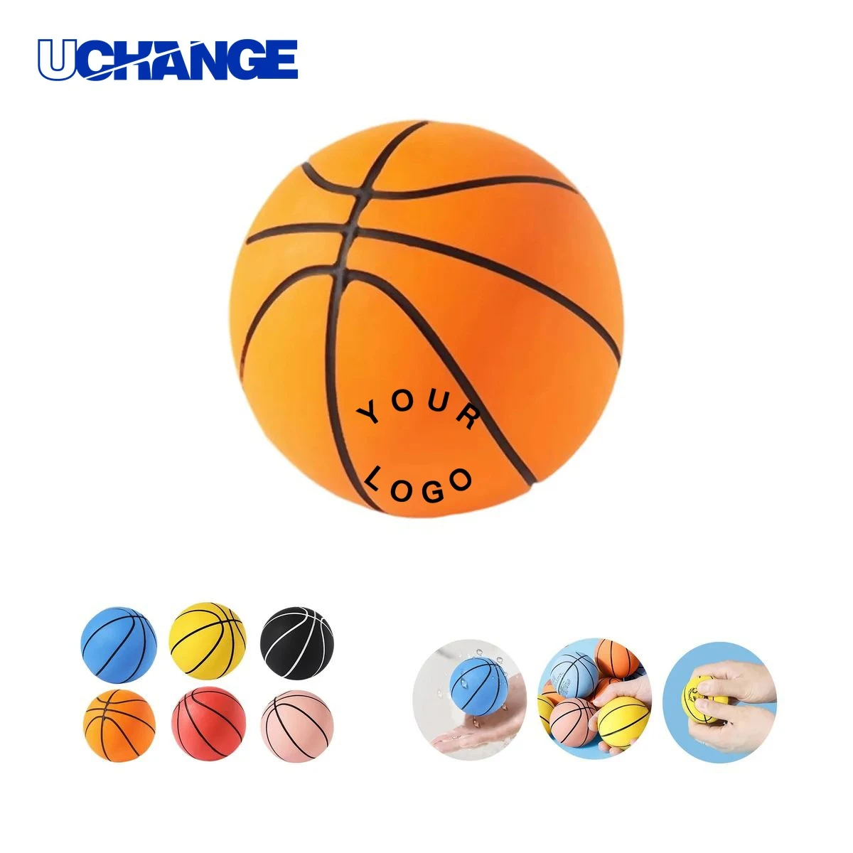 Durable Rubber Ball Toy for Indoor Outdoor Games 1