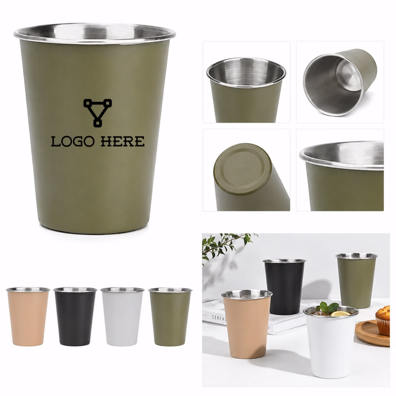Matte Finish Portable Drinking Cup