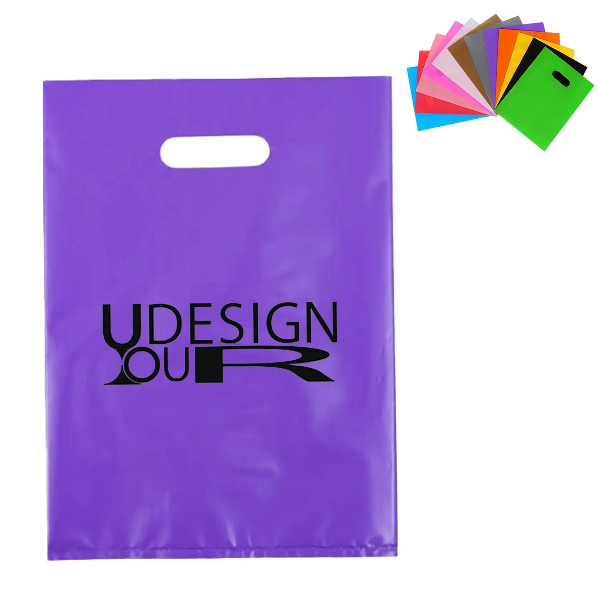 Die Cut Handle Plastic Bags 1