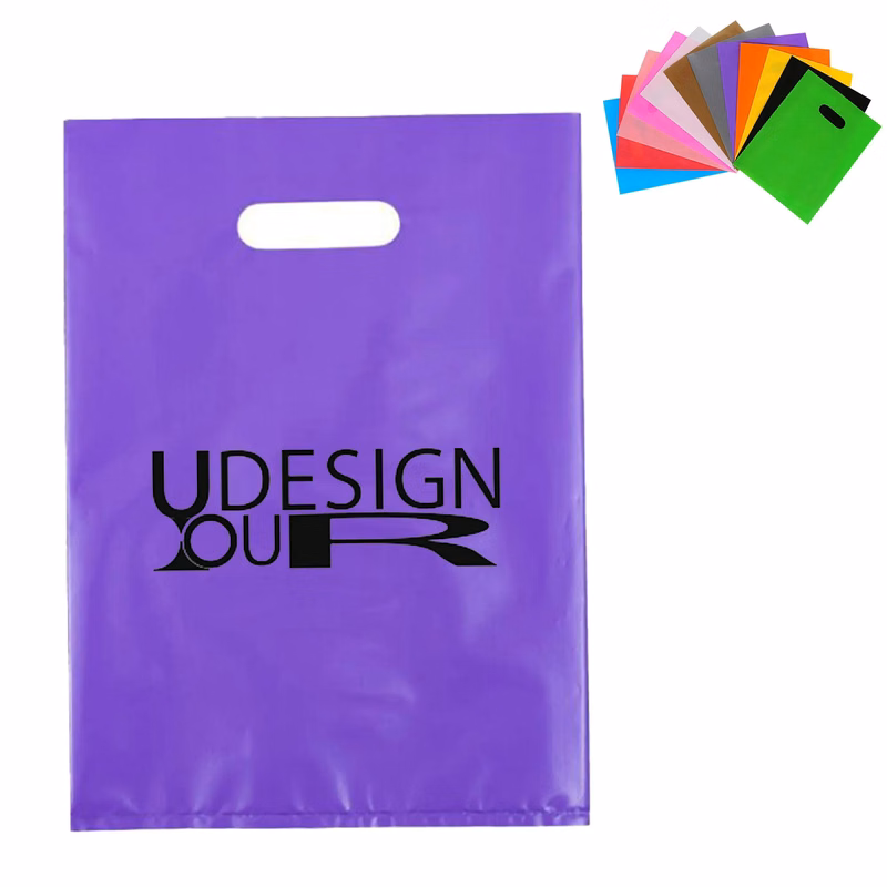 Die Cut Handle Plastic Bags