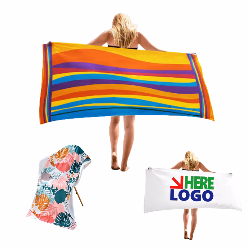 Multiple Color Soft Beach Towel