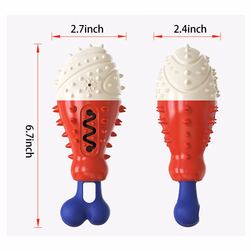 Puppy Turkey Leg Teething Toy