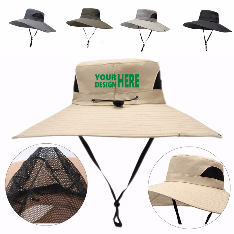 Fisherman Hat with Drawstring