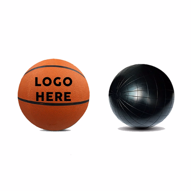 Official Size 3 Heavy Duty Rubber Basketballs