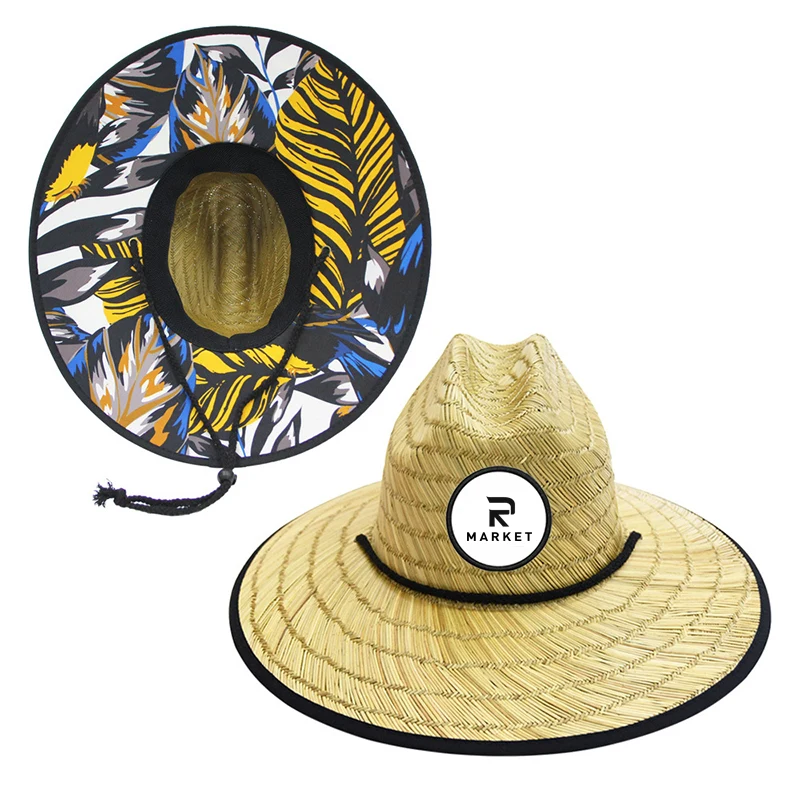 Lifeguard Beach Straw Hat 1