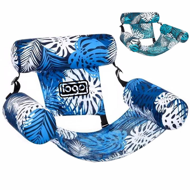 Inflatable Heavy Duty Sunbathing Floating Pool Lounge Chair