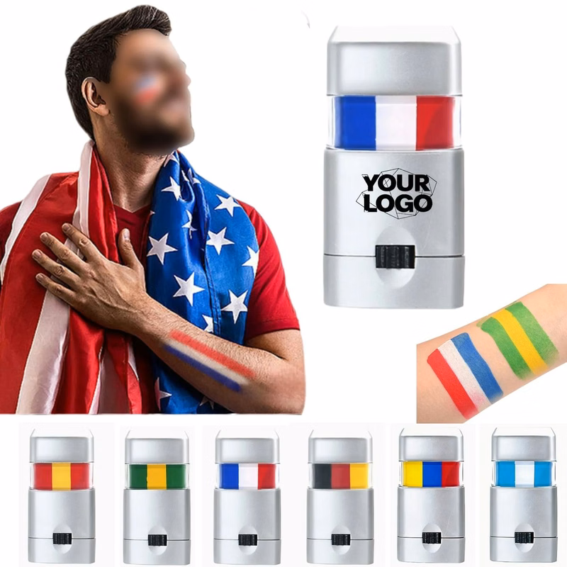 Color Face Paint Stick for Fans World Cup