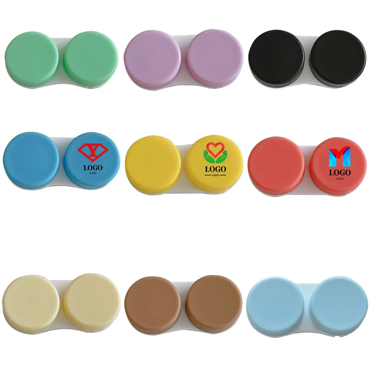Lens Soaking Storage Container Compact Eye Contact Case 1
