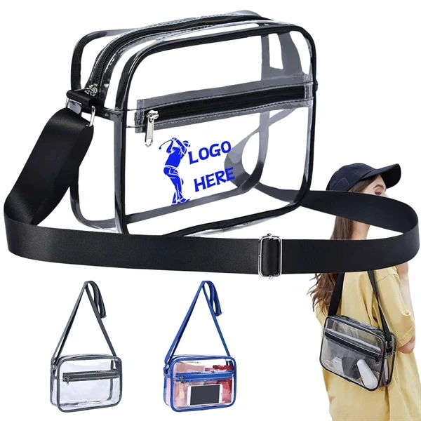 Full Color Clear PVC Sling Bag Waterproof Fanny 1