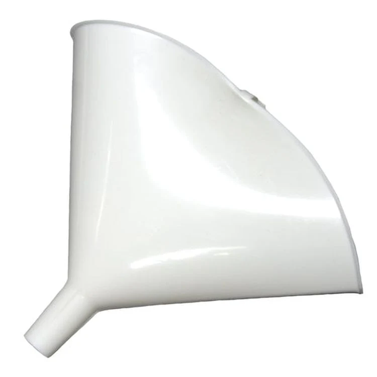 Folding Funnels - White Plastic Diameter 5" 1