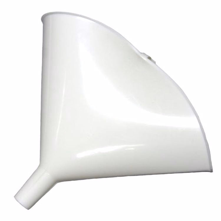 Folding Funnels - White Plastic Diameter 5"