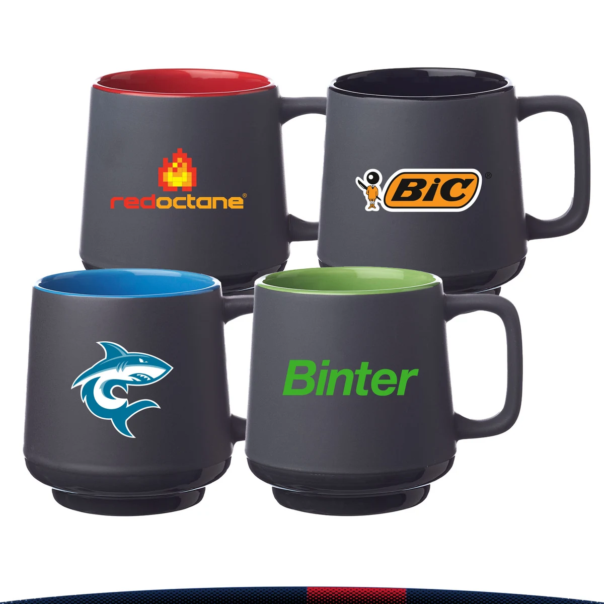 15 oz. Cylun Stackable Ceramic Mug 1