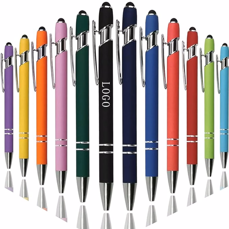 Soft Touch Click Metal Pen