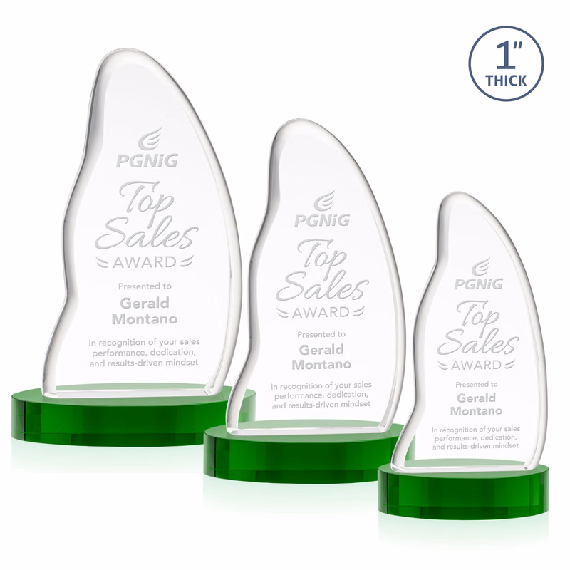 Beauford Award on Base - Green