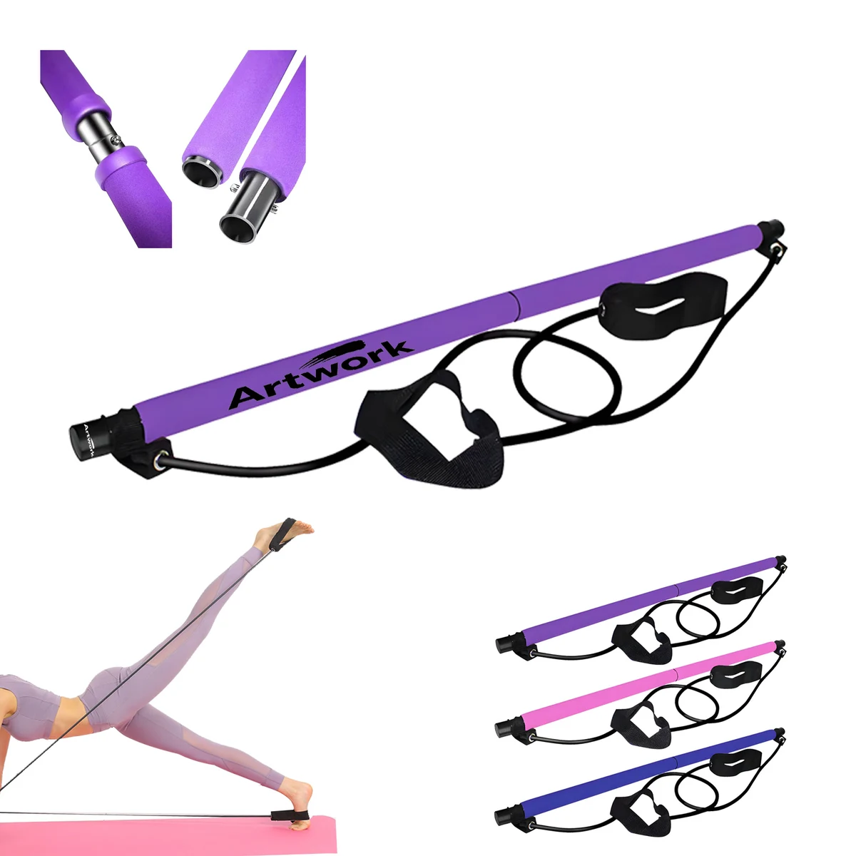 Yoga Pilates Fitness Bar 1