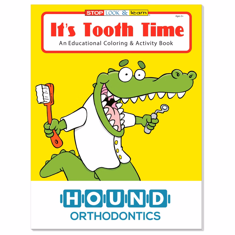 Coloring Book: It's Tooth Time