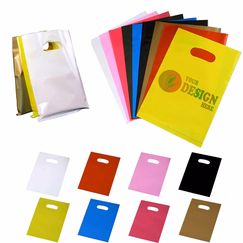 Four Finger Plastic Gift Bag