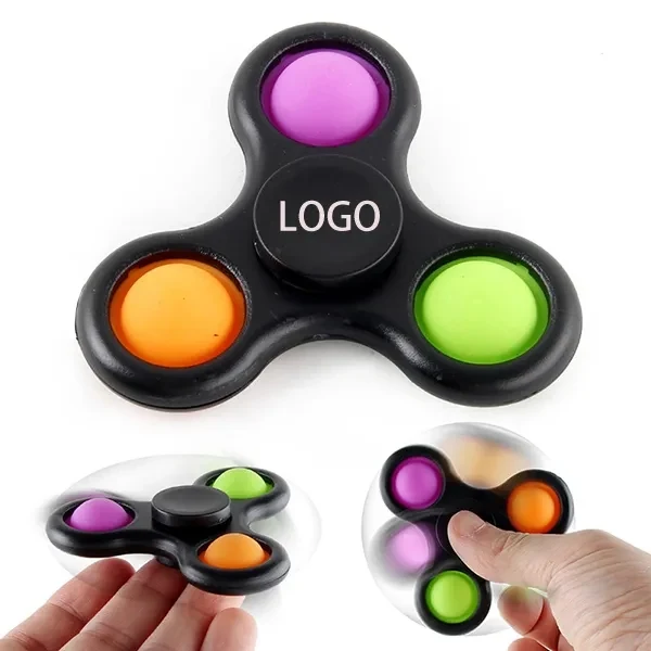 Three Finger Bubble Pop Stress Reliever Spininer 1