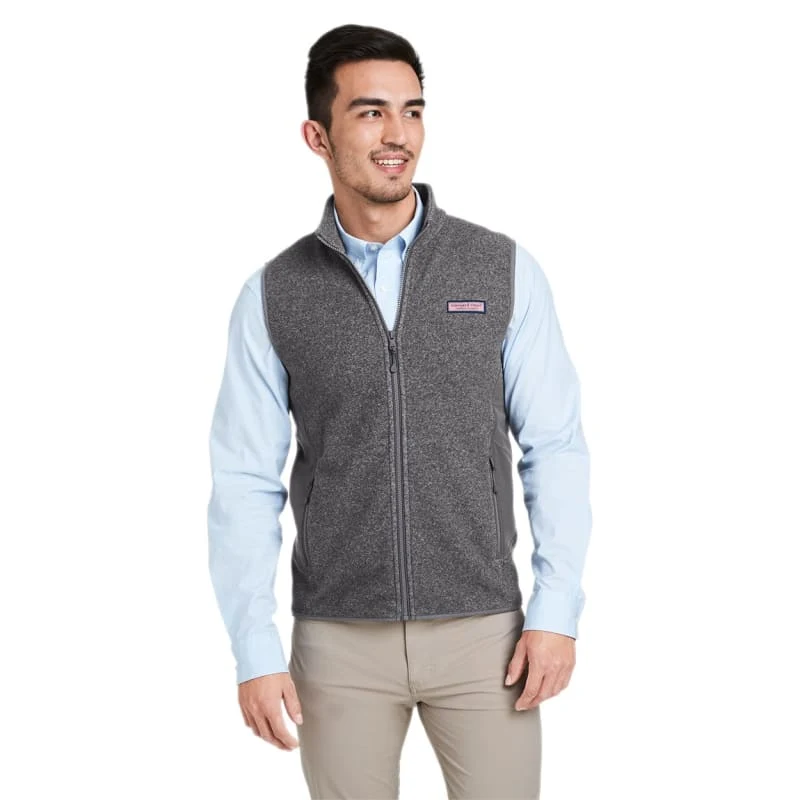 Vineyard Vines Men's Harbor Fleece Vest - O001401 1
