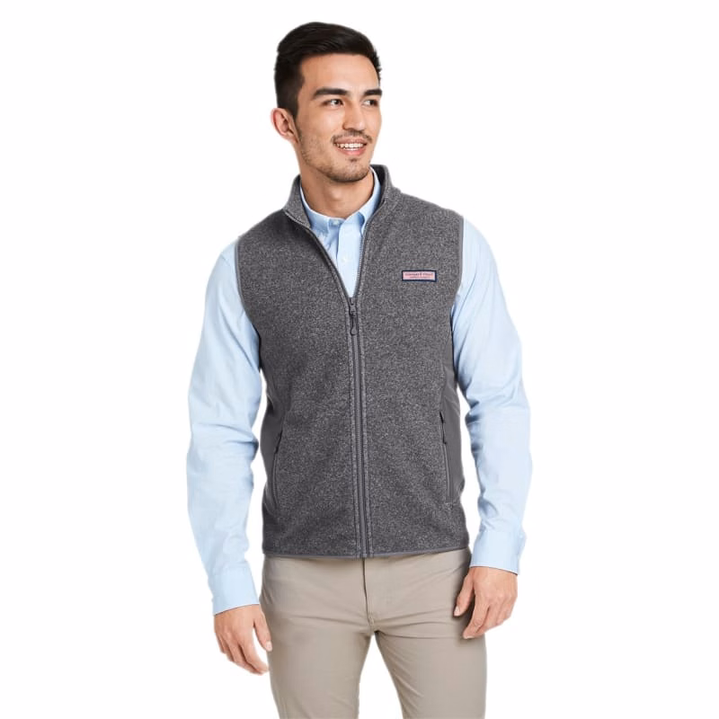 Vineyard Vines Men's Harbor Fleece Vest - O001401