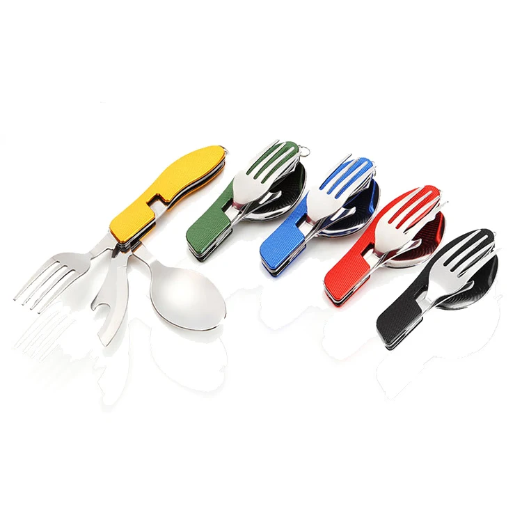 3 In 1 Camping Cutlery Set 1