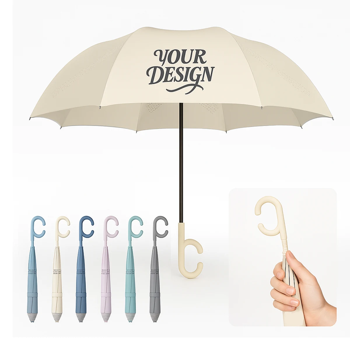 Compact Auto Open Close Umbrella 1