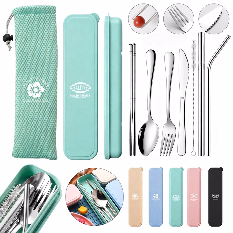 Outdoor Portable Stainless Steel Tableware