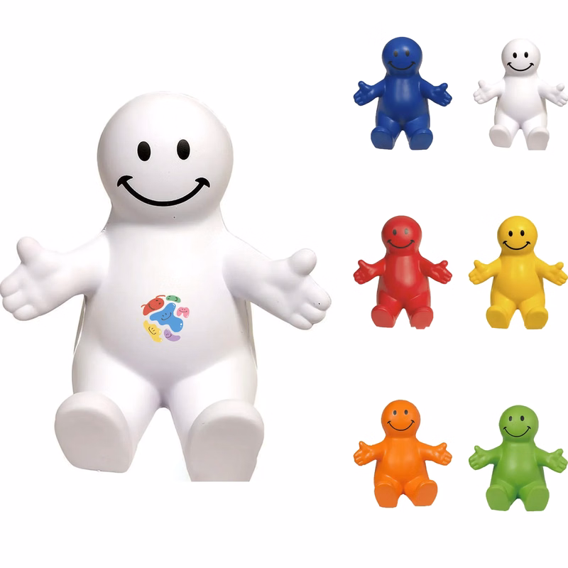Smiling face emoticon phone stand