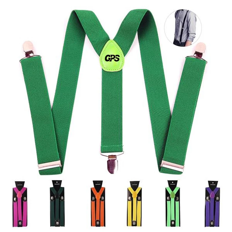 1 " Adult Unisex Adjustable Suspenders 1