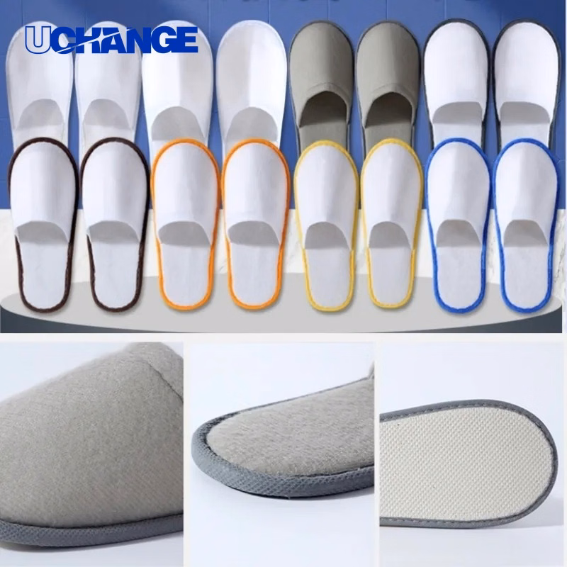 Luxury Hotel Slippers Soft Sole for Hospitality Use