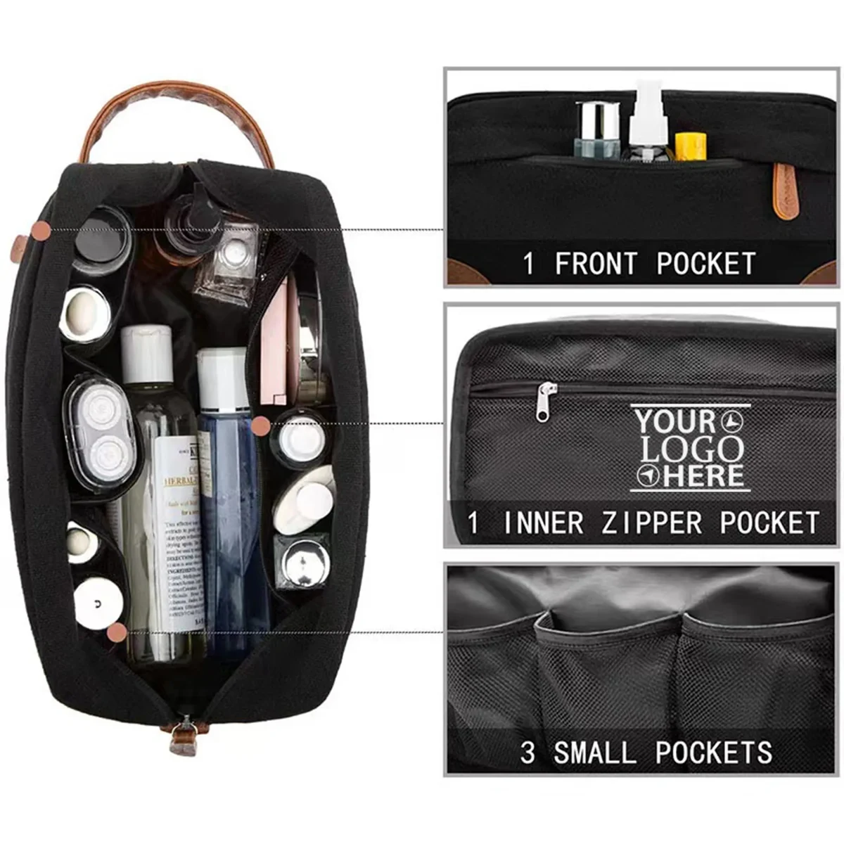 Toiletry Bag Hanging Dopp Kit 1