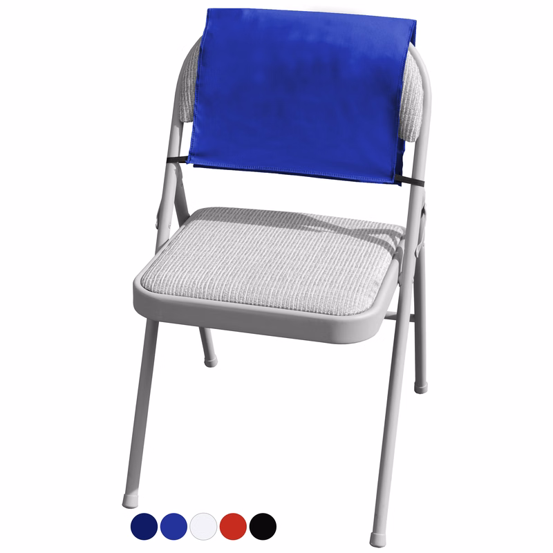 USA Made Draped Fabric Chair Covers